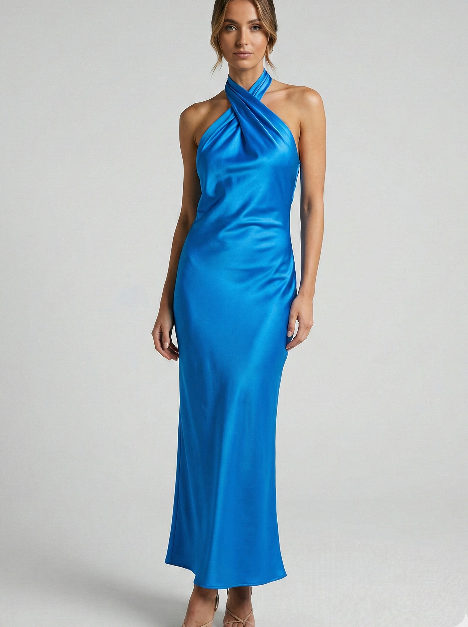 azura bridesmaid dresses Bardot Azura Strapless Maxi Dress in Pale Burgundy
