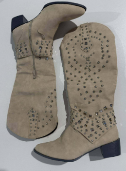 Riloh | Women's Studded Western Knee-High Cowgirl Boots