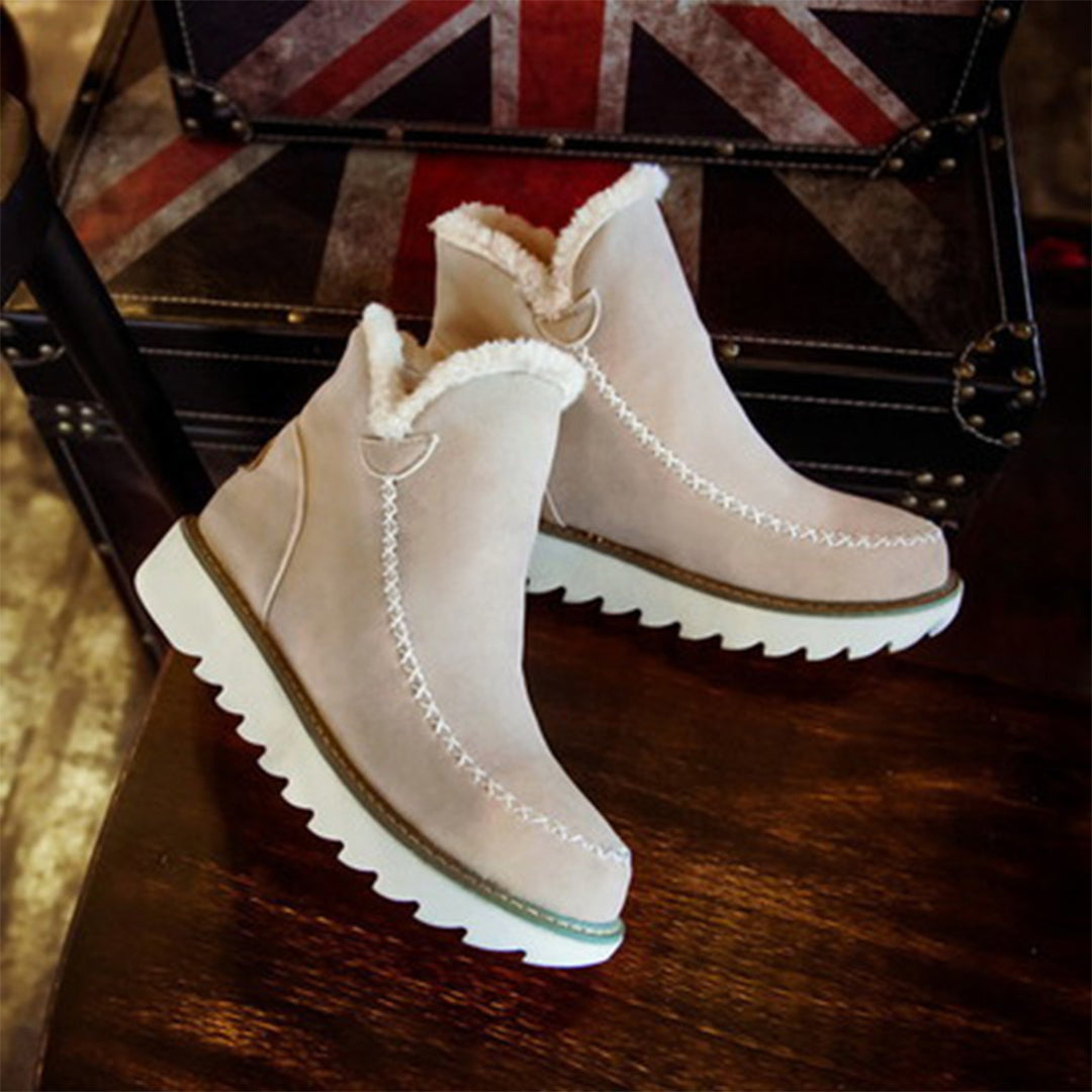 Wrenpine | Women's Faux Fur Warm Snow Platform Ankle Boot