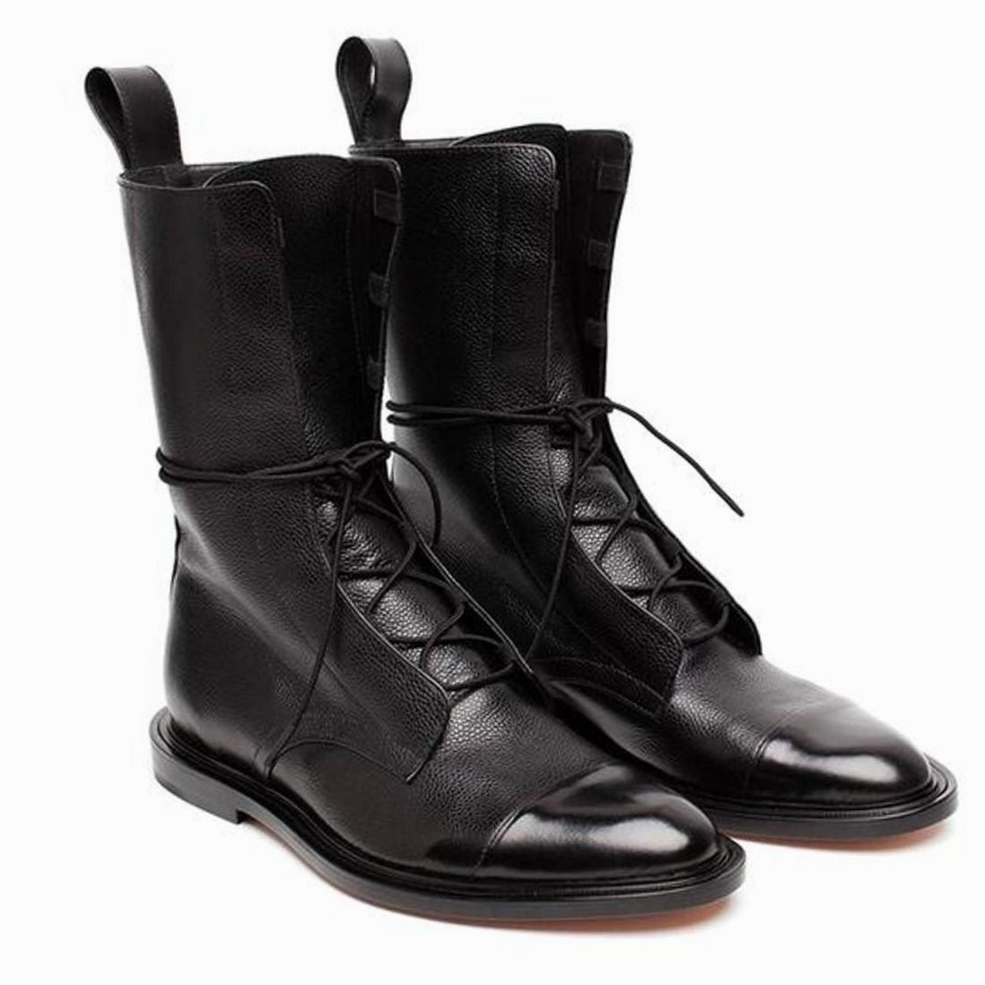 Leona | Women's Classic Leather Lace-Up Ankle Boot