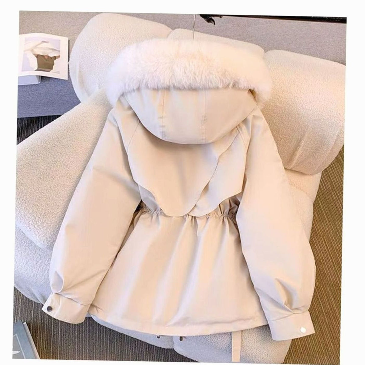 Rosalind | Women's Faux Fur Hooded Fleece-Lined Winter Coat