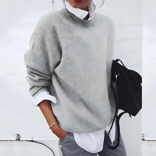Isolde | Women's Cashmere Feel Knitted Oversize Sweater