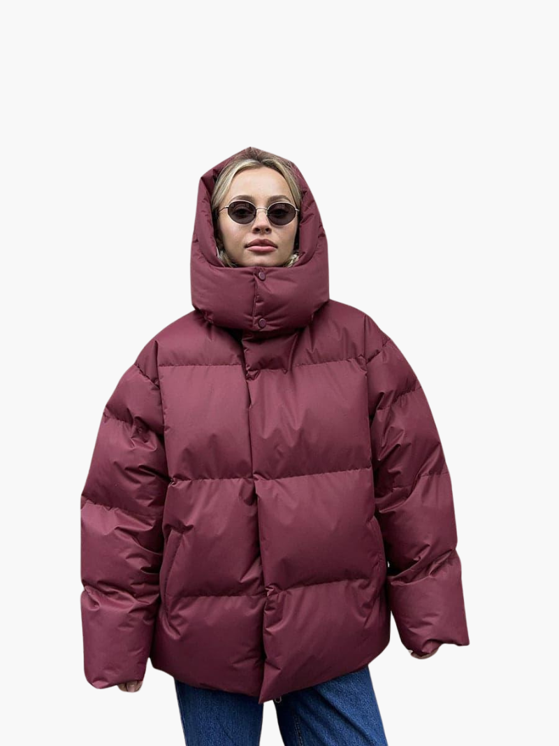 Aspen | Women's Hooded Oversized Quilted Puffer Jacket