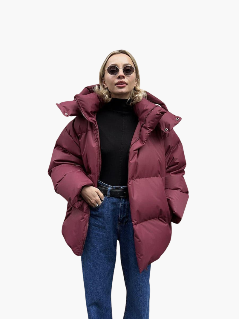 Aspen | Women's Hooded Oversized Quilted Puffer Jacket