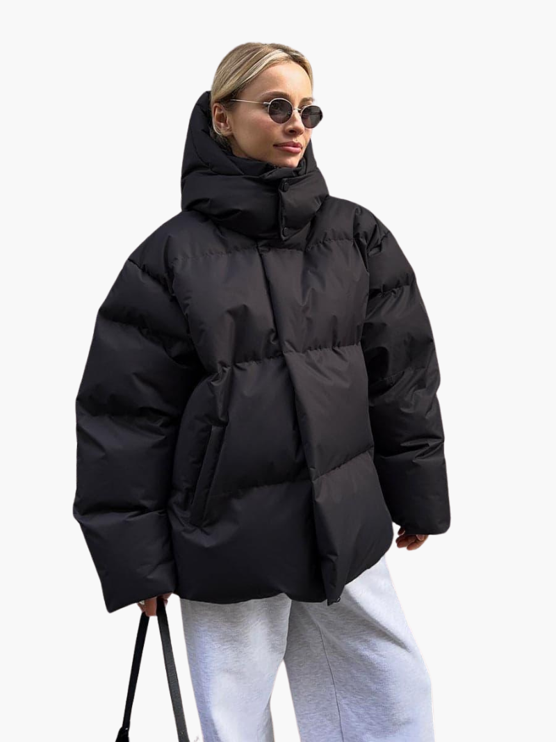 Aspen | Women's Hooded Oversized Quilted Puffer Jacket