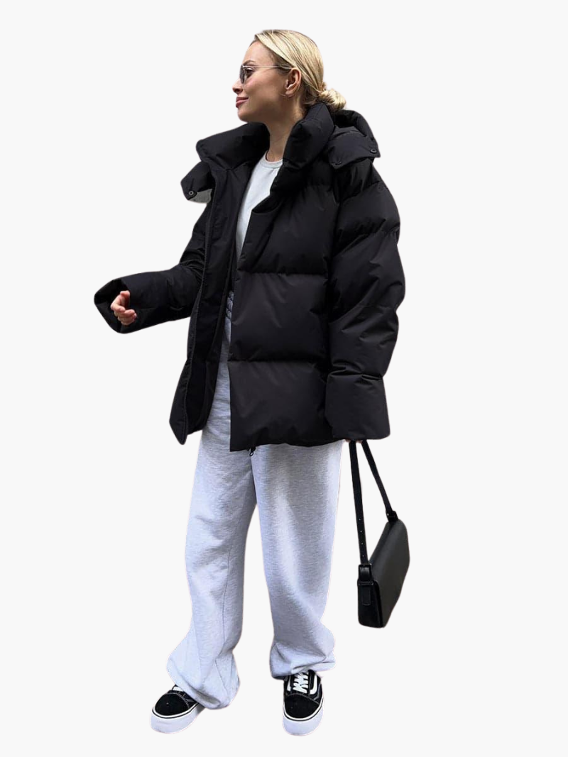 Aspen | Women's Hooded Oversized Quilted Puffer Jacket