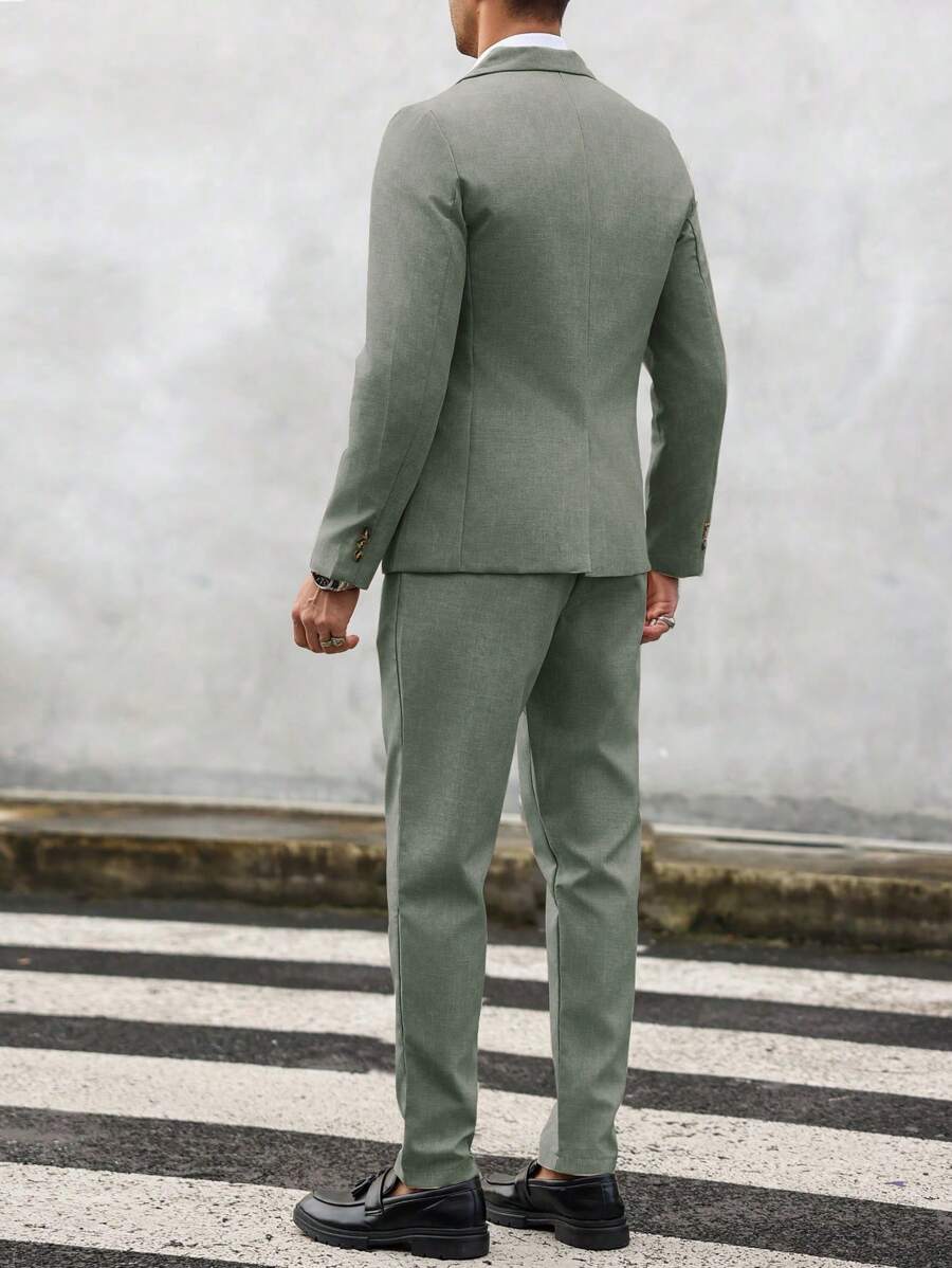 Marcus | Men's Summer Slim Fit Two Piece Suit Set