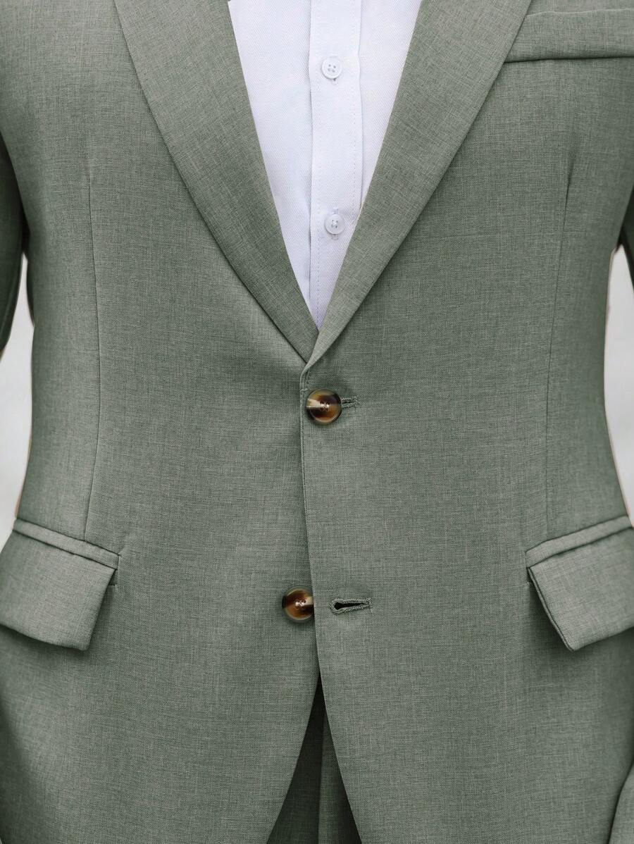 Marcus | Men's Summer Slim Fit Two Piece Suit Set