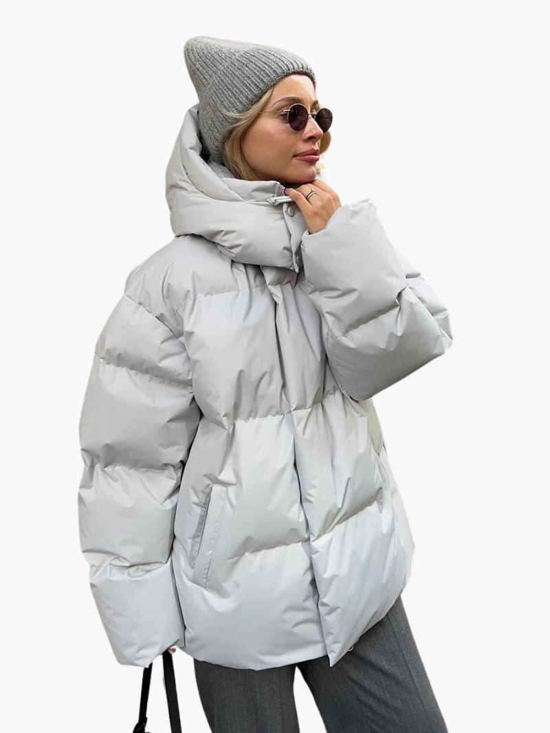 Aspen | Women's Hooded Oversized Quilted Puffer Jacket