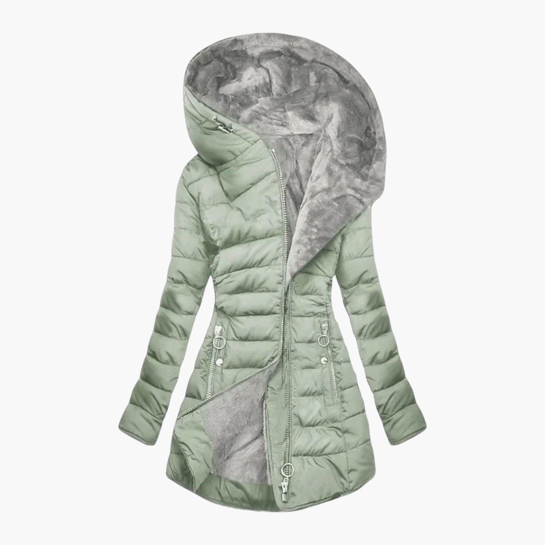 Aspen | Women's Hooded Fleece-Lined Puffer Coat