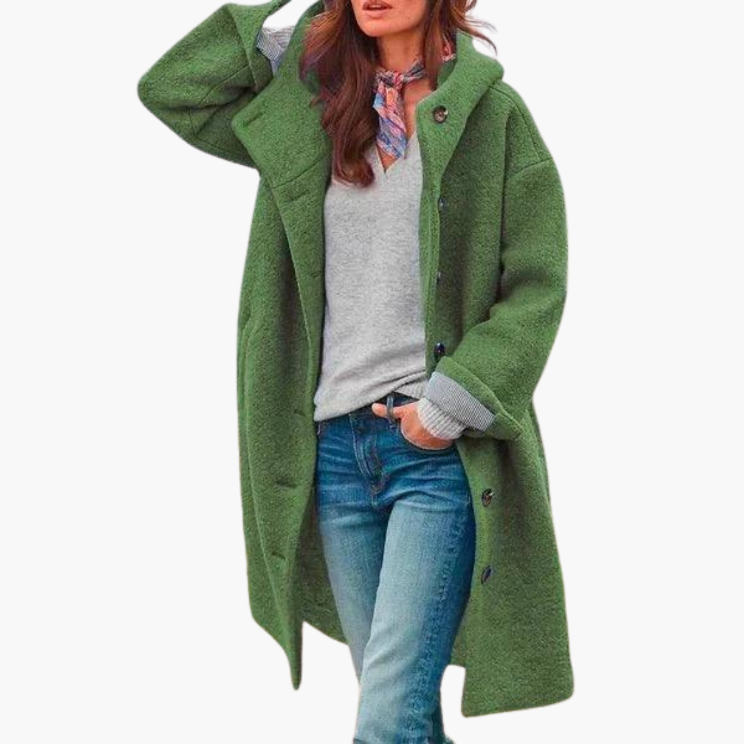 Marlowe | Women's Longline Oversized Button-Front Coat