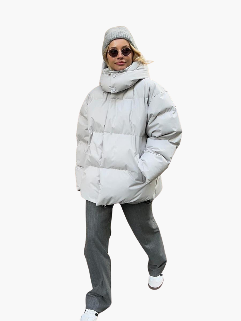 Aspen | Women's Hooded Oversized Quilted Puffer Jacket