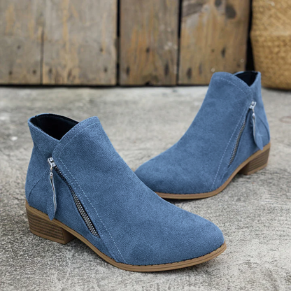 Joanna | Women's Orthopedic Comfortable Block Heel Ankle Boot