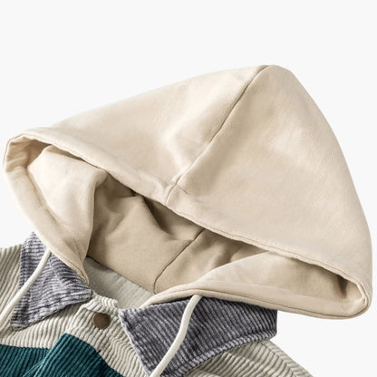 Sierra | Women's Colorblock Corduroy Button-Up Shacket