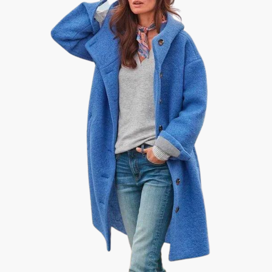 Marlowe | Women's Longline Oversized Button-Front Coat