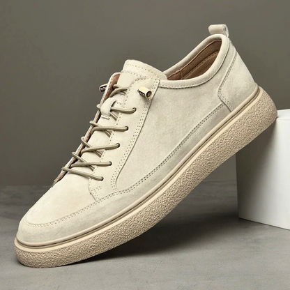 Sylvan | Men's Suede Lace-Up Low-Top Casual Sneaker