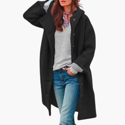 Marlowe | Women's Longline Oversized Button-Front Coat