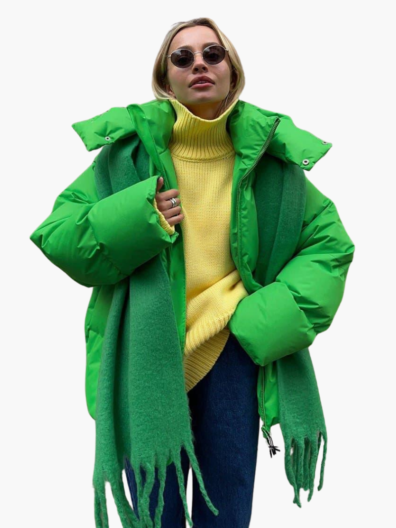 Aspen | Women's Hooded Oversized Quilted Puffer Jacket