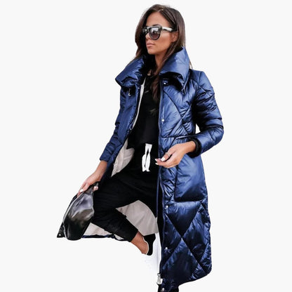 Aspen | Women's Long Quilted Padded Puffer Coat