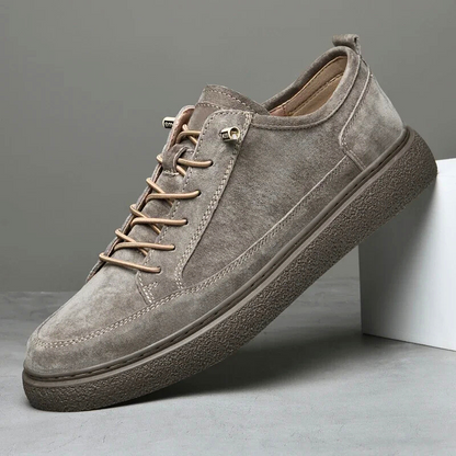 Sylvan | Men's Suede Lace-Up Low-Top Casual Sneaker