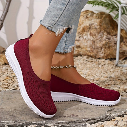 Sol | Slip On Knit Mesh Lightweight Orthopedic Sneaker