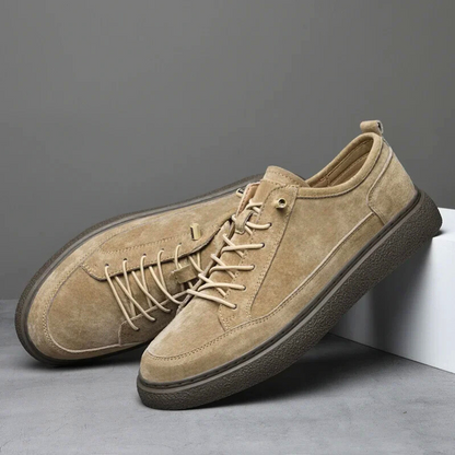 Sylvan | Men's Suede Lace-Up Low-Top Casual Sneaker