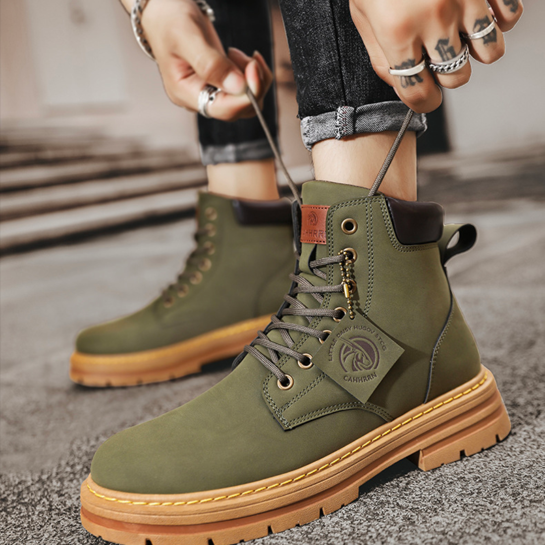 Sutton | Men's Leather Lace-Up Ankle Boot