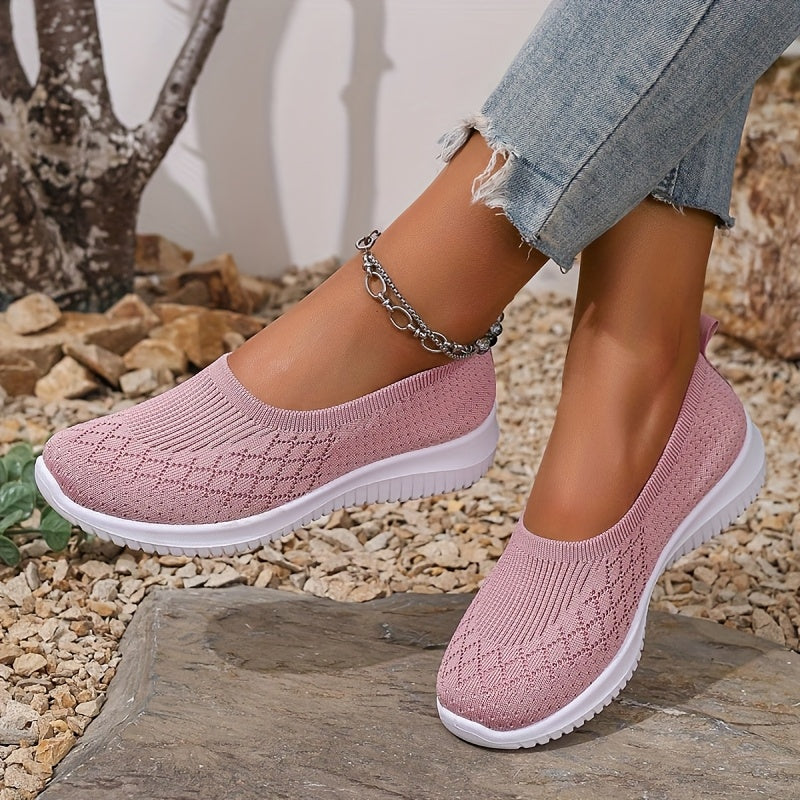 Sol | Slip On Knit Mesh Lightweight Orthopedic Sneaker