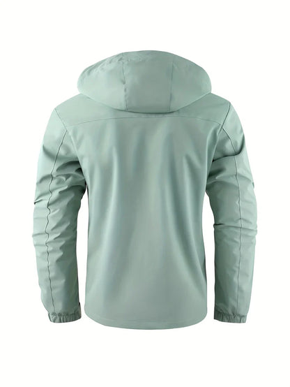 Bastian | Men's Waterproof Hooded Cargo Winter Jacket