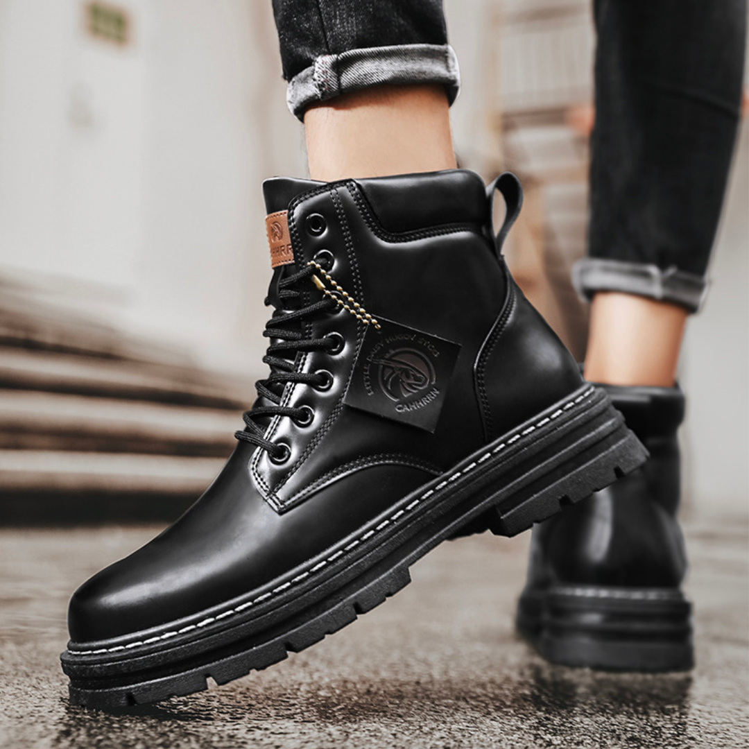 Sutton | Men's Leather Lace-Up Ankle Boot