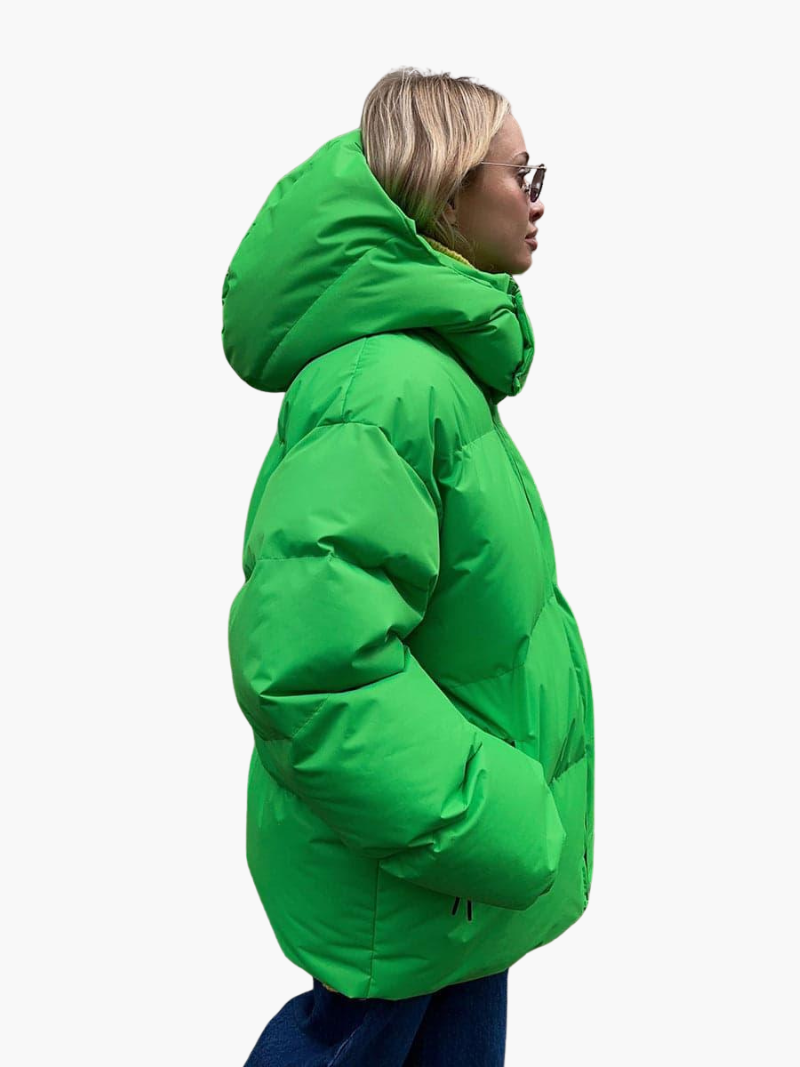 Aspen | Women's Hooded Oversized Quilted Puffer Jacket