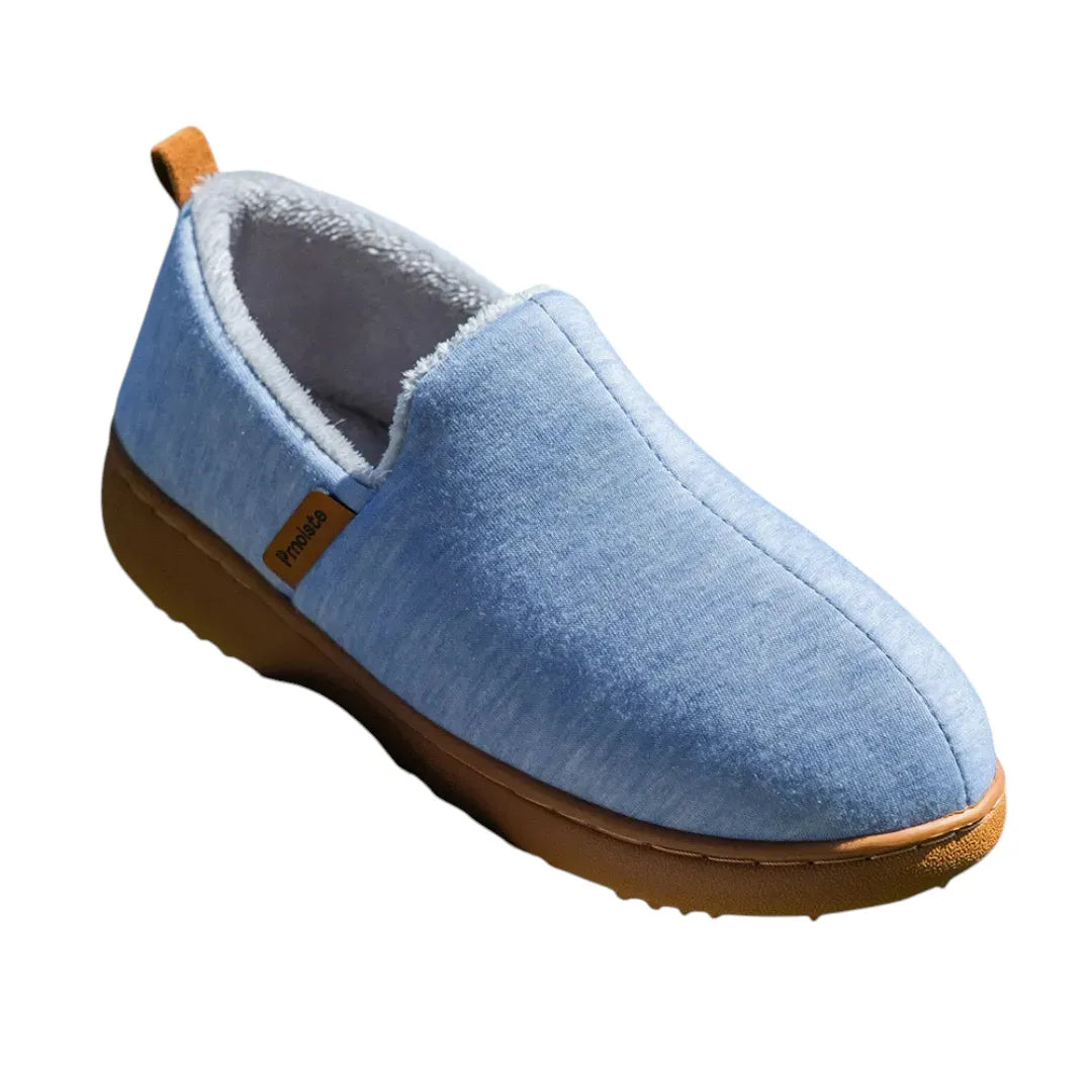 Fennora | Women's Cushioned Fleece Lined Slip-On House Slipper