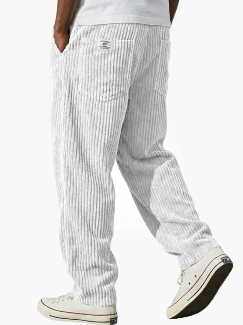 Marlow | Men's Corduroy Relaxed Fit Wide Leg Pants