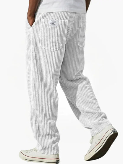 Marlow | Men's Corduroy Relaxed Fit Wide Leg Pants