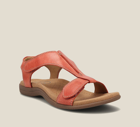 Dove | T-Bar Strappy Open Toe Orthopedic Arch Support Cushioned Sandal