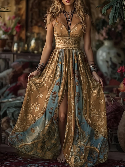 Seraphina | Women's Boho Floral Maxi Dress