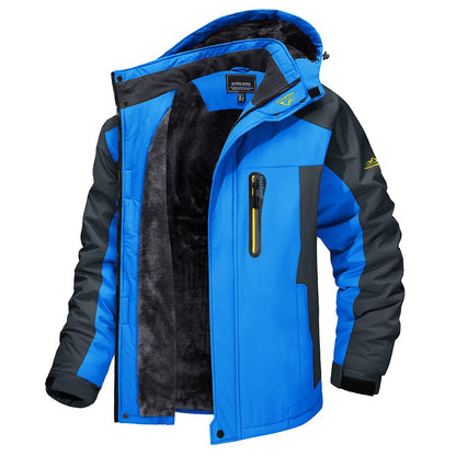 Kellan | Men's Fleece-Lined Waterproof Hooded Insulated Winter Jacket