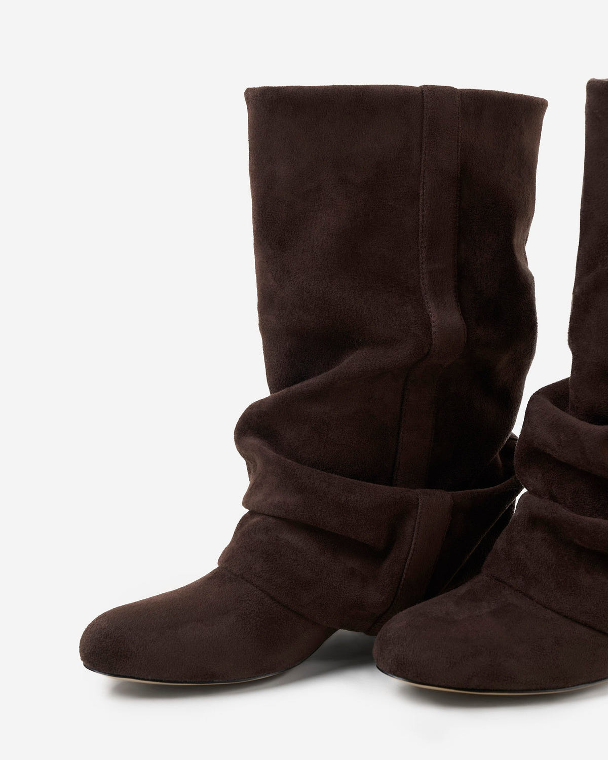 Marlowe | Women's Slouchy Hidden Heel Rounded Toe Knee High Boot