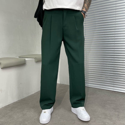 Wescott | Men's Pleated Wide-Leg Dress Pants Trousers