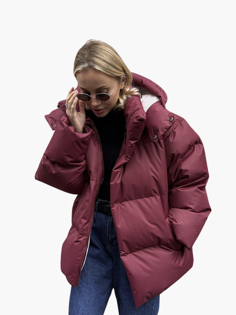 Aspen | Women's Hooded Oversized Quilted Puffer Jacket