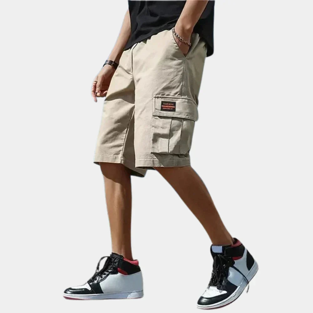 Dawson | Men's Cargo Loose Fit Knee Length Shorts