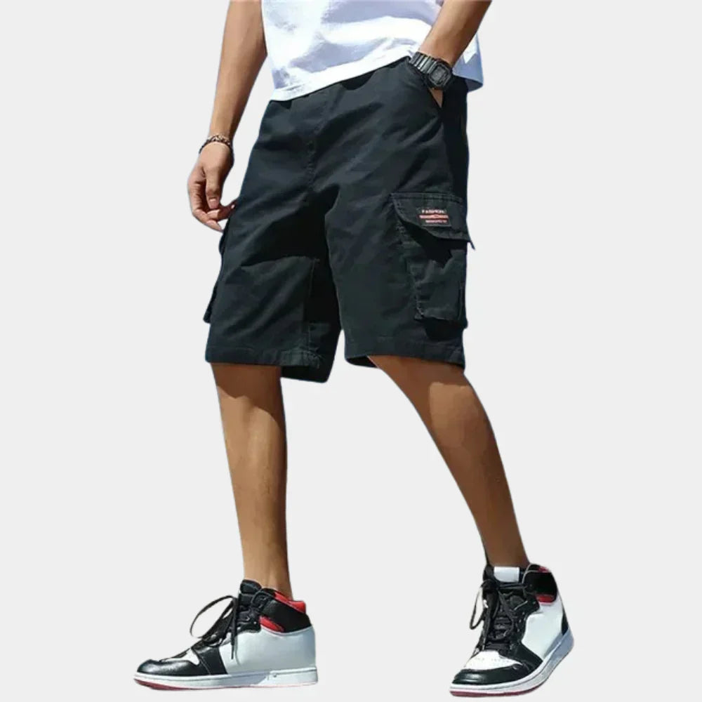 Dawson | Men's Cargo Loose Fit Knee Length Shorts