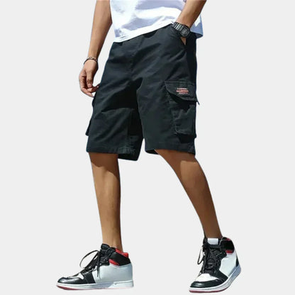 Dawson | Men's Cargo Loose Fit Knee Length Shorts