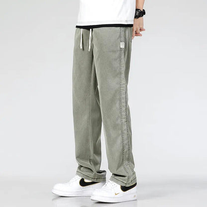 Halloway | Men's Straight Leg Loose Fit Drawstring Pants