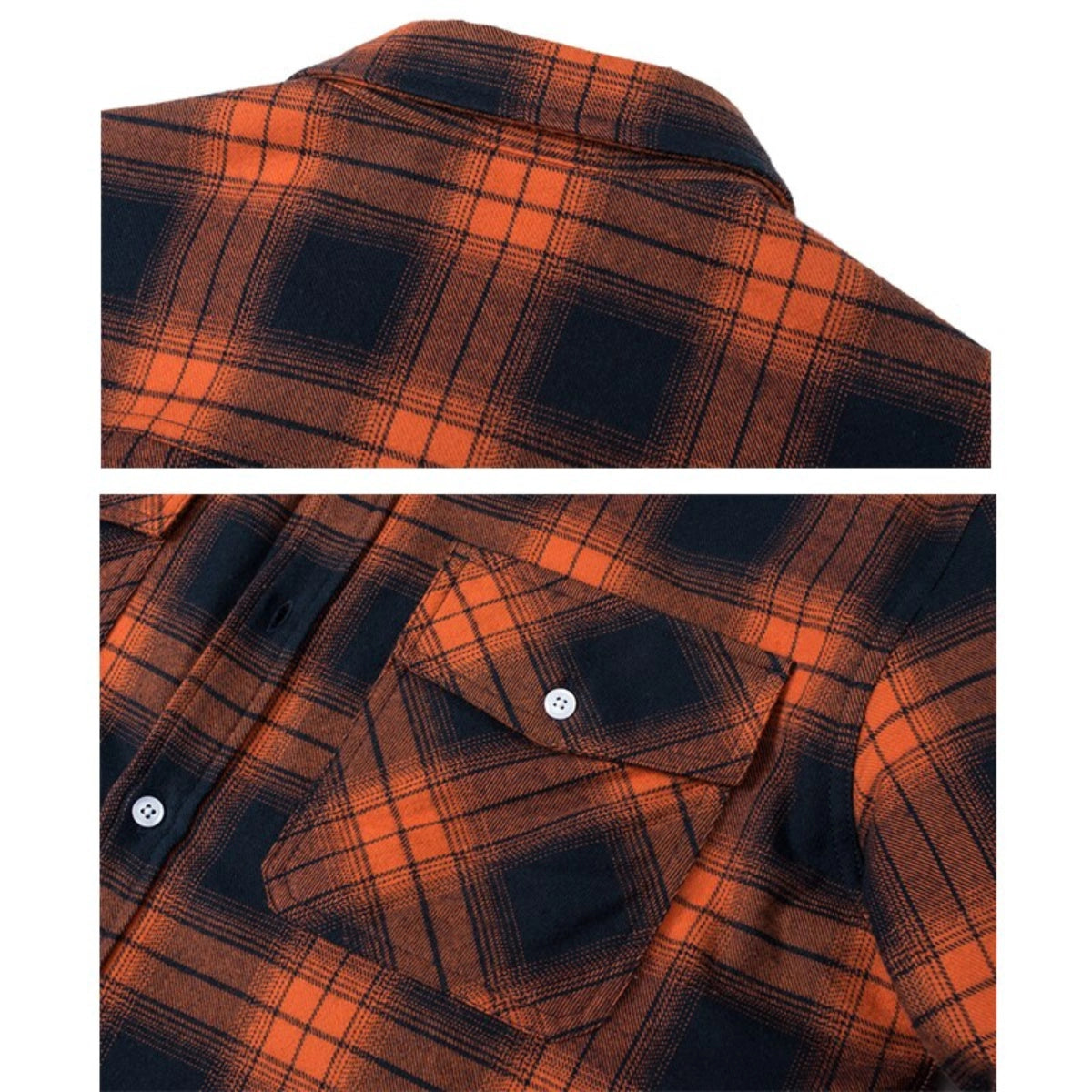 Bowen | Men's Sherpa Lined Plaid Flannel Shirt Jacket