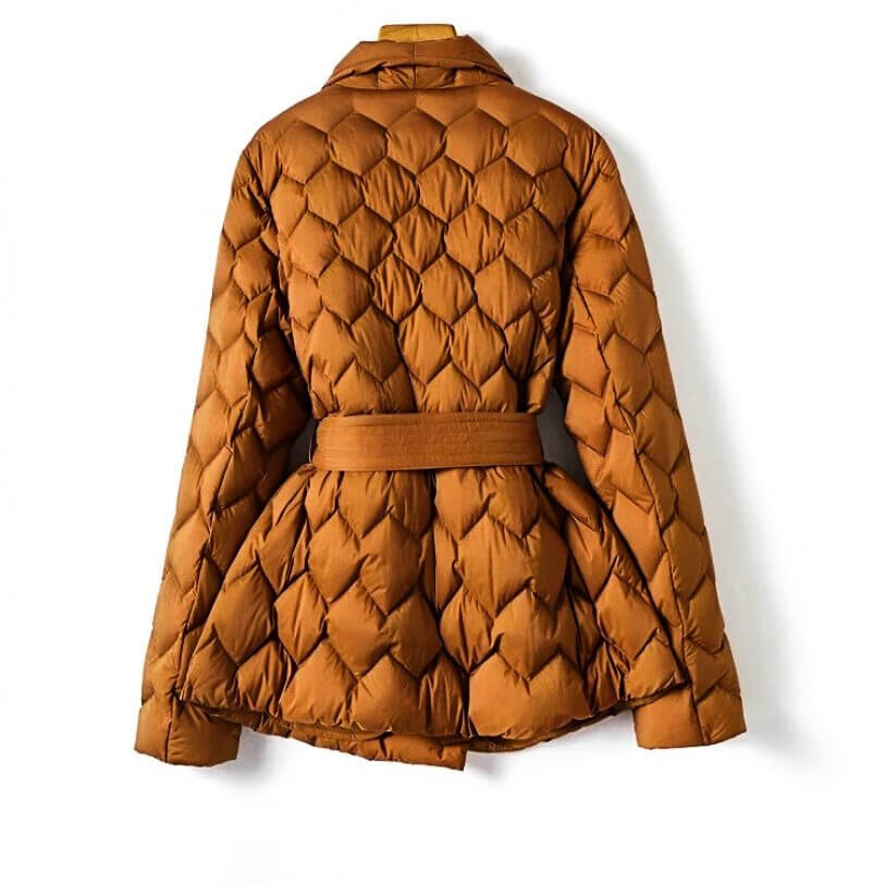 Farrah | Women's Quilted Belted Down Winter Jacket