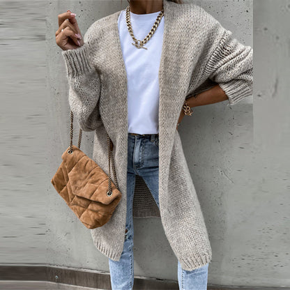 Wrenley | Women's Relaxed Fit Longline Knitted Cardigan