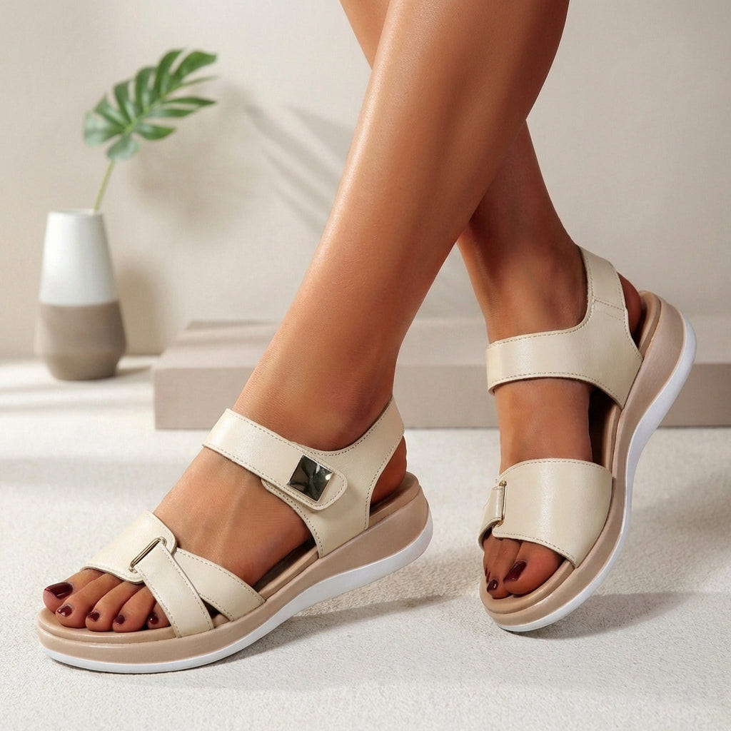 Marlowe | Women's Adjustable Strap Platform Comfort Sandal