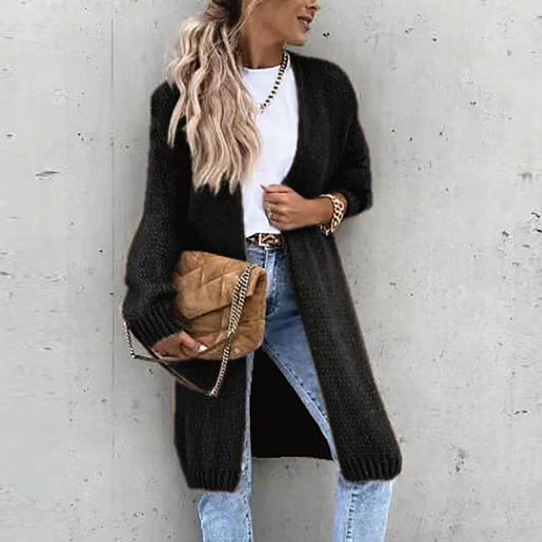 Wrenley | Women's Relaxed Fit Longline Knitted Cardigan