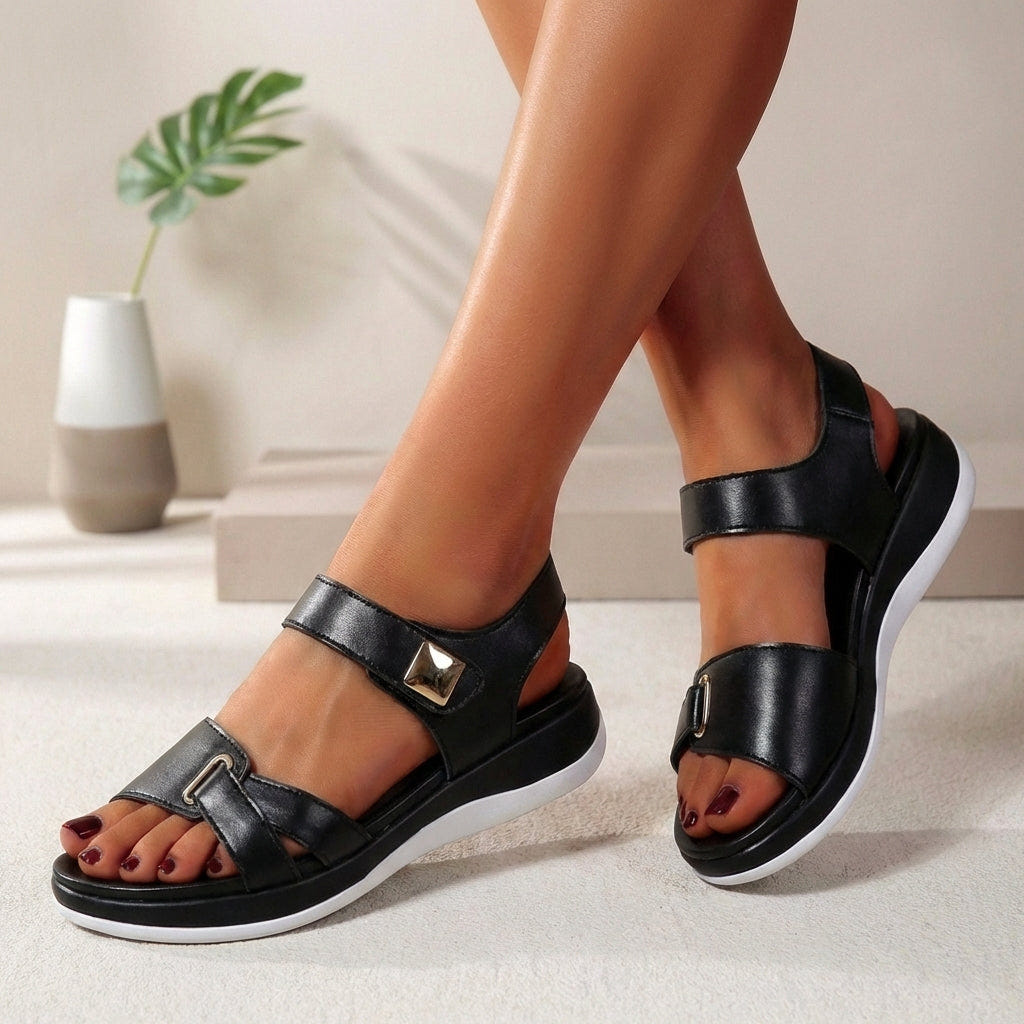 Marlowe | Women's Adjustable Strap Platform Comfort Sandal
